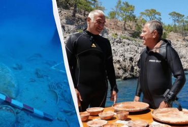 У Туреччині знайшли корабель з ідеально збереженим скарбом, який затонув 2000 років тому