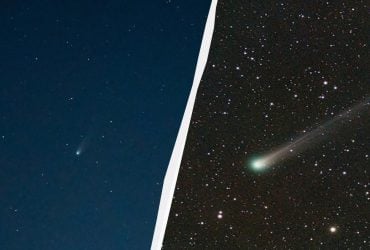 У небі над Україною побачили унікальну комету (фото)