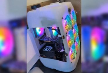 Користувач зібрав найгірший ігровий ПК у корпусі з пластикової каністри