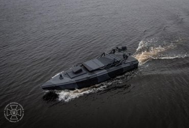 Румынские военные уничтожили в Черном море украинский морской дрон Sea Baby