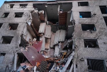 Росія вдарила по гуртожитку в Запоріжжі: двоє загиблих, серед поранених маленькі діти (фото)