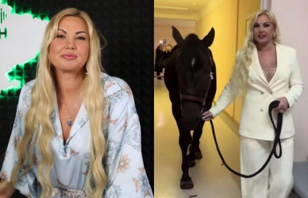 Камалія показалася з конем у лікарні та здивувала прихильників (відео)
