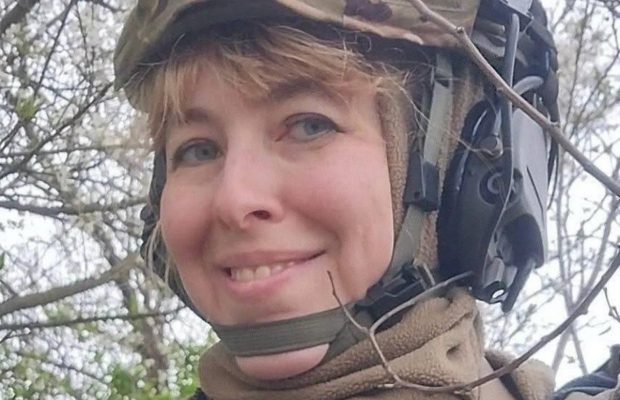 46-летняя украинская военная впервые стала мамой (фото)