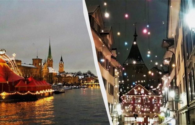 Рождественскую ярмарку в роскошном швейцарском городе признали самой красивой в Европе