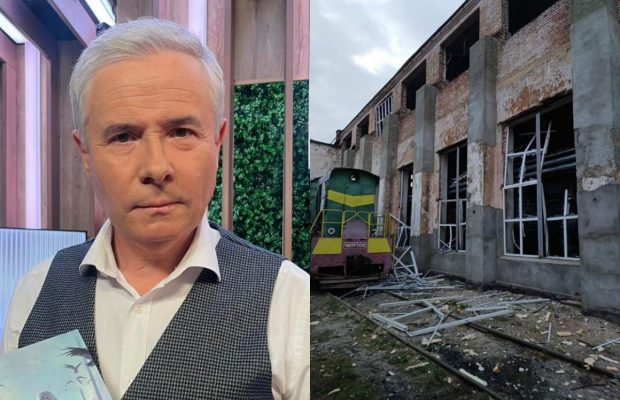 "Понищили, потрощили": рідний дім відомого ведучого постраждав від обстрілів