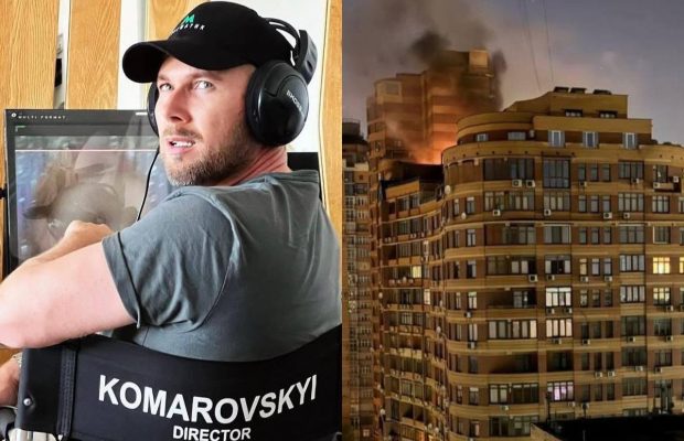 Дом известного украинского режиссера пострадал во время атаки россиян по Киеву (фото)
