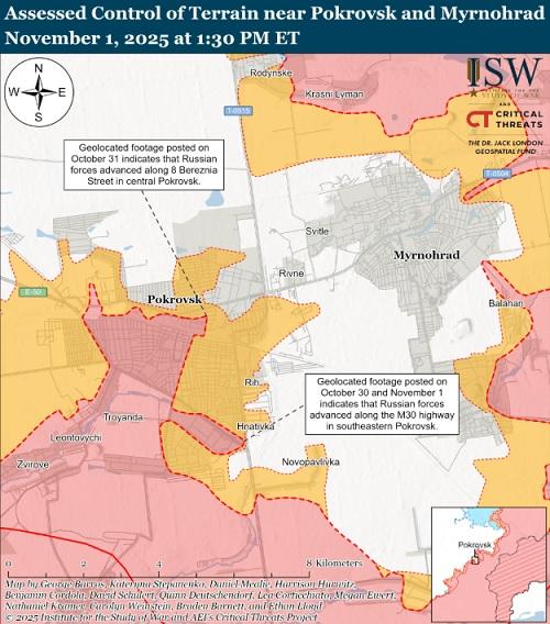 Окупанти посилено штурмують Покровськ: в ISW розповіли, що відбувається