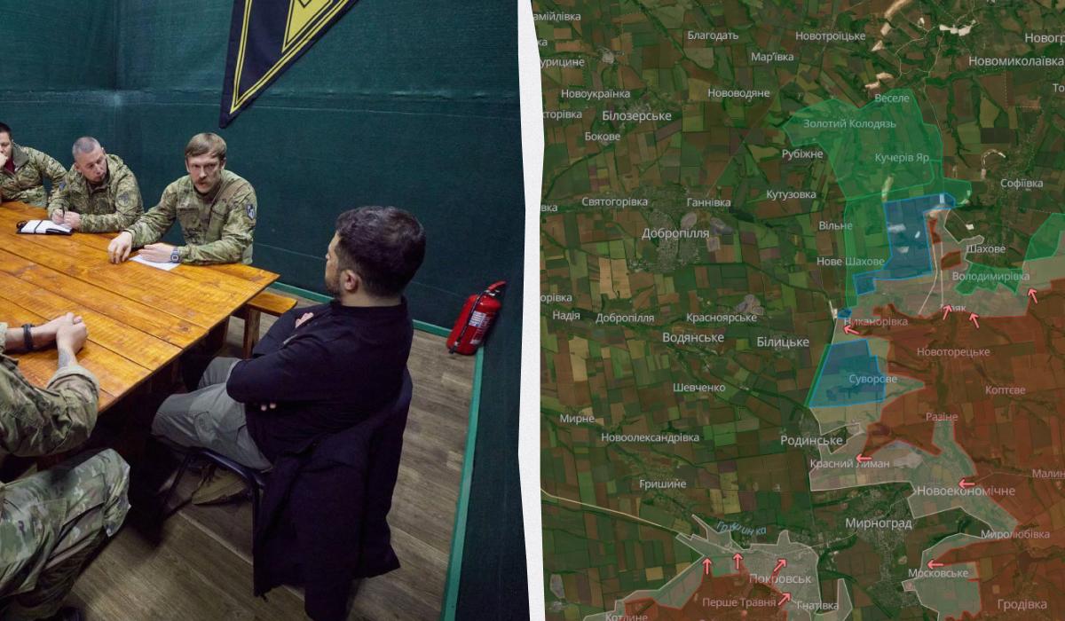 Incontro tra Zelensky e il 1° corpo Azov: strategie di difesa e sfide militari nel conflitto ucraino
