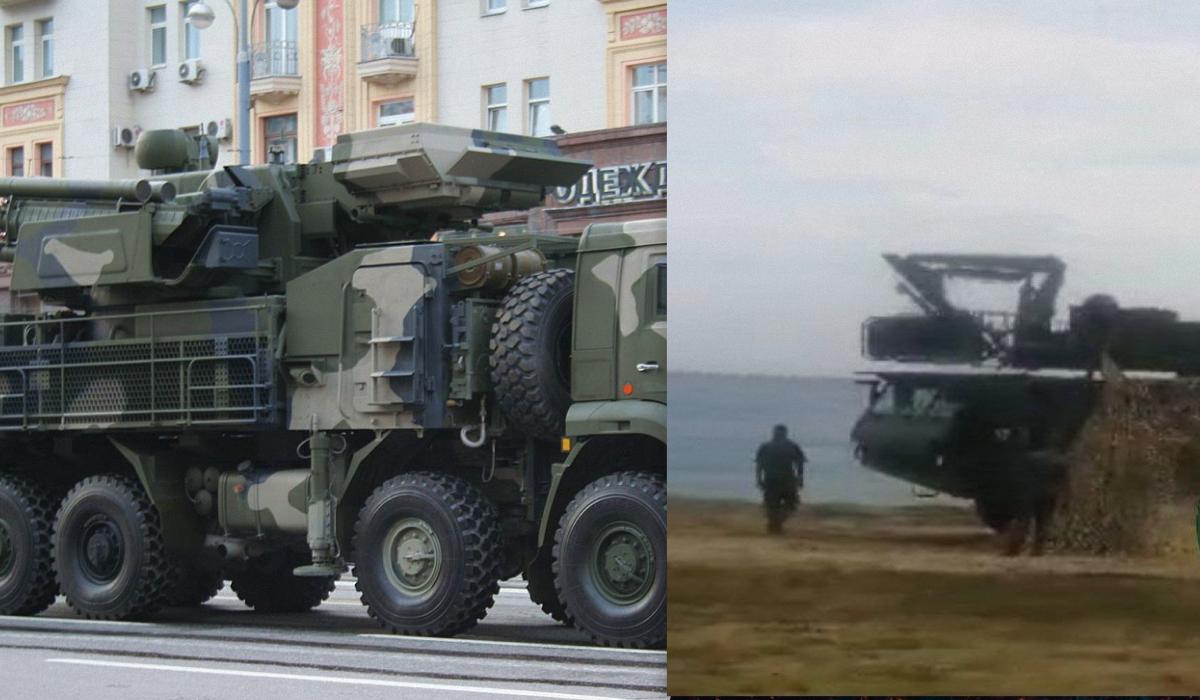 Російські "Панцирі" були помічені на території Венесуели / колаж УНІАН, фото Вікіпедія, ТClash Report Російські "Панцирі" були помічені на території Венесуели / колаж УНІАН, фото Вікіпедія, ТClash Report