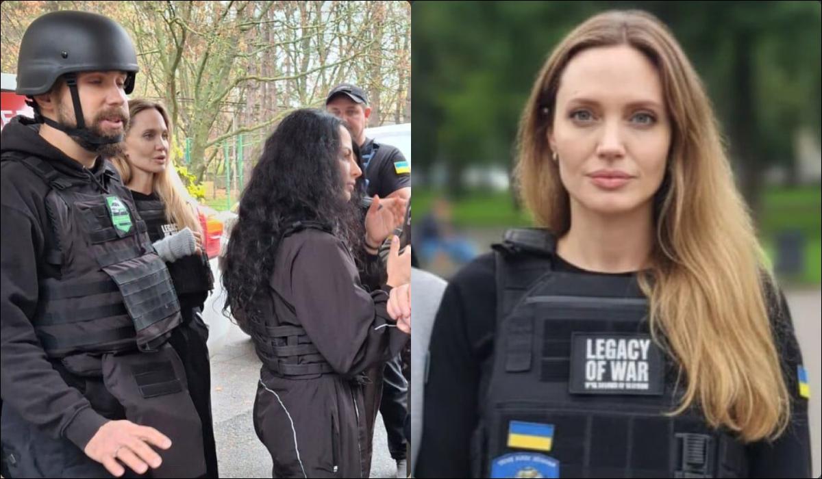 Angelina Jolie in Ucraina: una visita a sorpresa per sostenere la popolazione locale