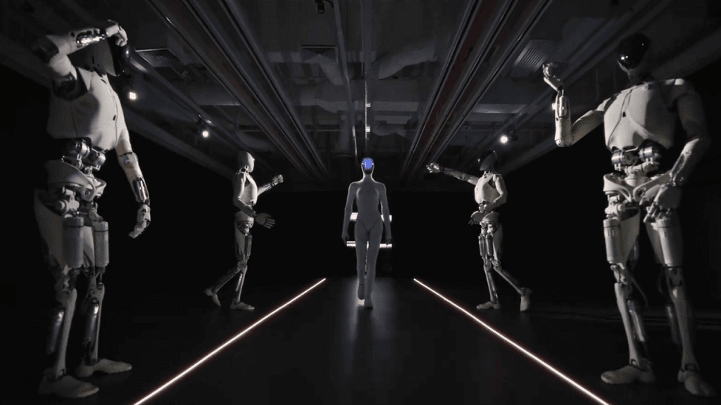 В Китае показали «самого человекоподобного робота»/ Скриншот с видео В Китае показали «самого человекоподобного робота»/ Скриншот с видео