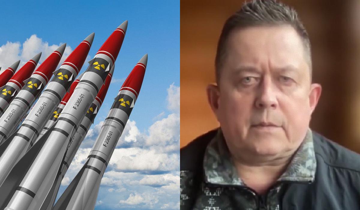 Рыженко предполагает, что у России нет средств на утилизацию ядерных боеприпасов / Коллаж: УНИАН, фото: ua.depositphotos.com, скриншот из видео Рыженко предполагает, что у России нет средств на утилизацию ядерных боеприпасов / Коллаж: УНИАН, фото: ua.depositphotos.com, скриншот из видео