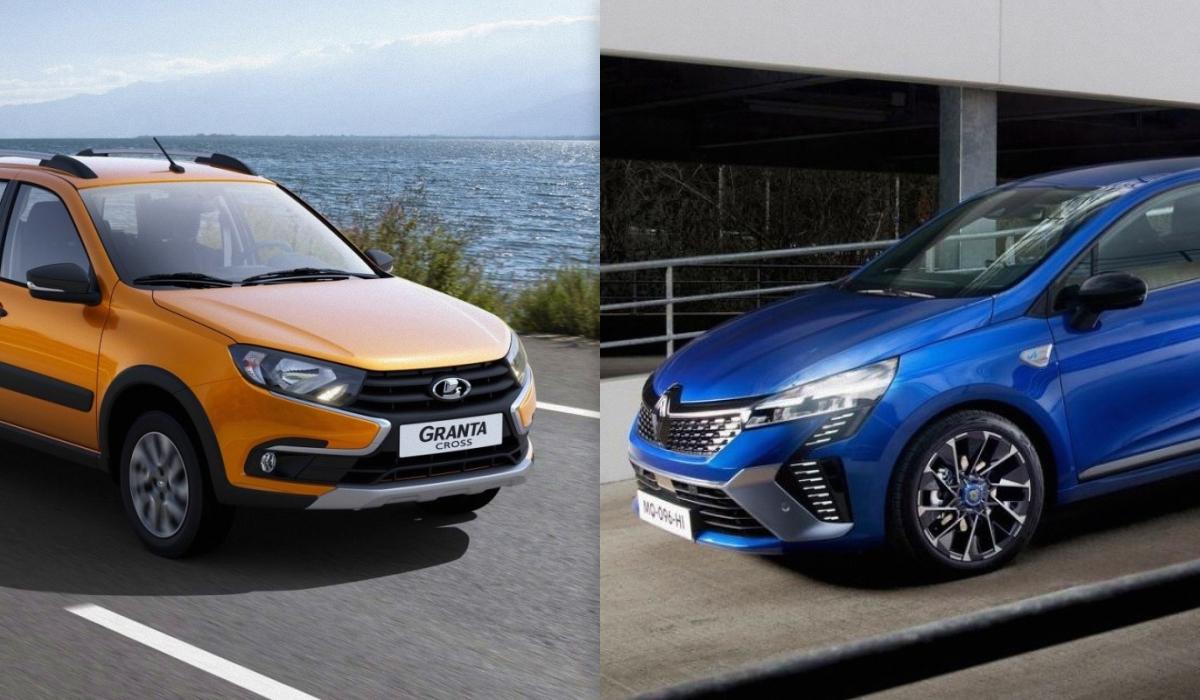 /Колаж УНІАН, фото - Lada, Renault /Колаж УНІАН, фото - Lada, Renault