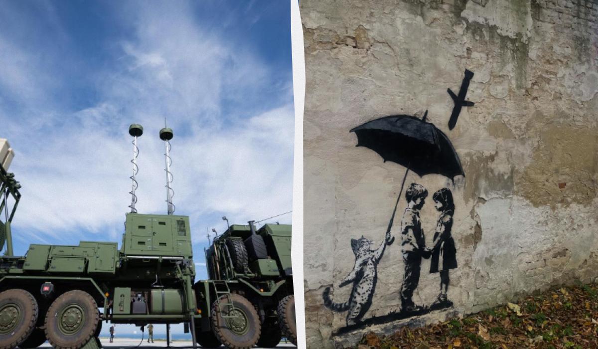 Graffito antiguerra scoperto a Leopoli: un messaggio forte in tempo di conflitto