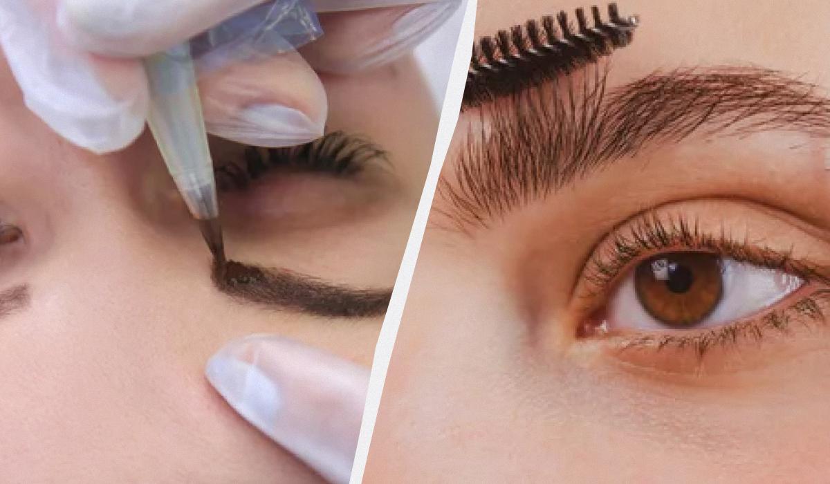 як фарбувати брови як фарбувати брови