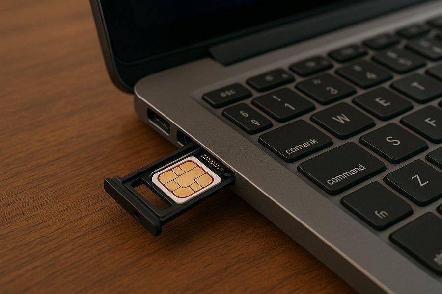 Apple планує додати мобільний зв'язок у майбутні MacBook Pro / концепт