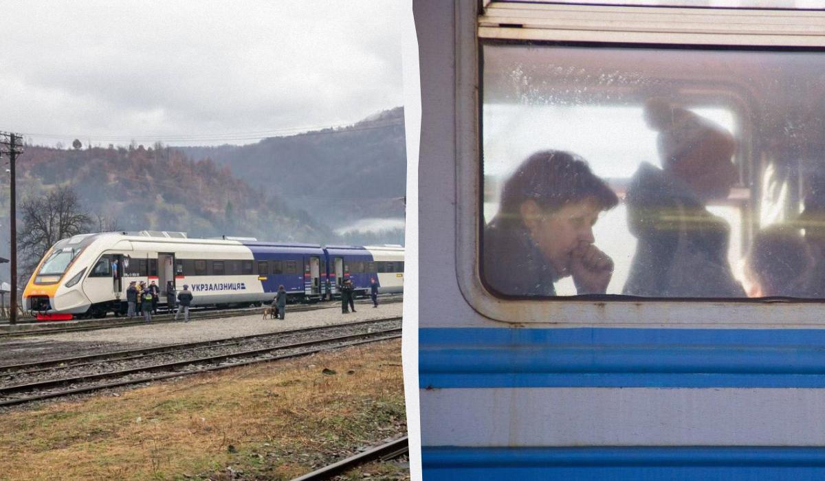 колаж УНІАН, фото пресслужби "Укрзалізниці", УНІАН