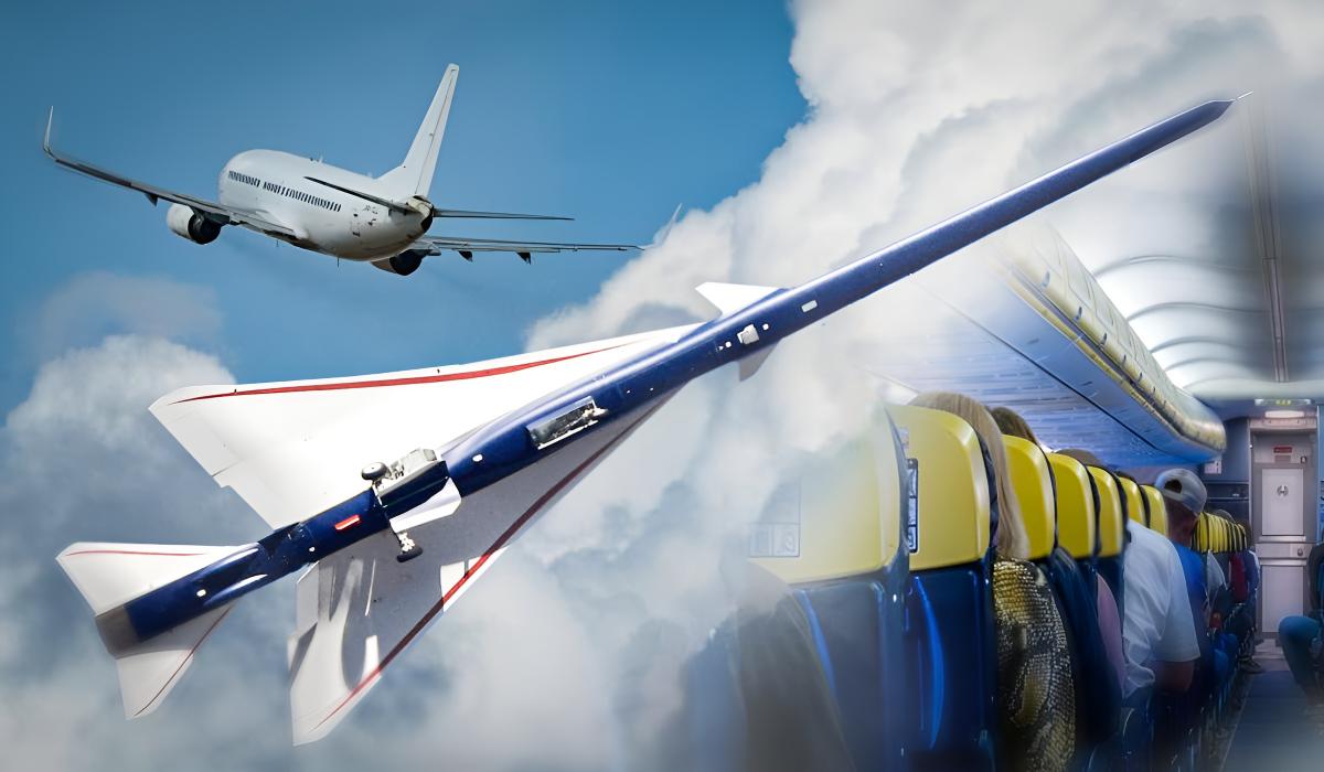 X-59 готовий змінити світ / колаж УНІАН X-59 готовий змінити світ / колаж УНІАН