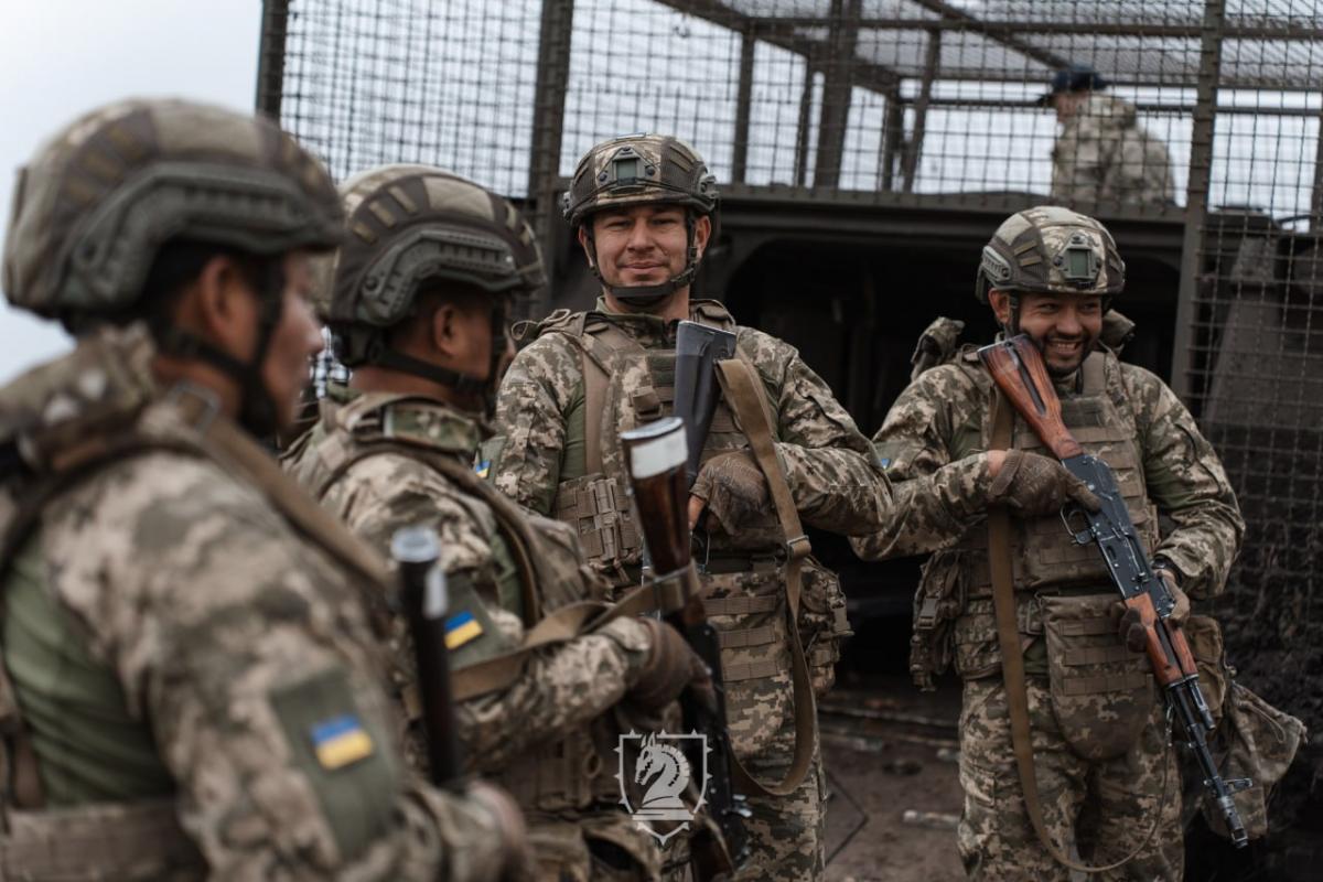 Колумбійці вже беруть участь у боях / фото 47 омбр "Маґура"