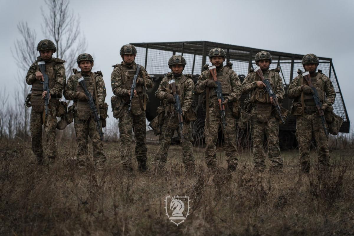 В ЗСУ показали колумбійських добровольців / фото 47 омбр "Маґура"