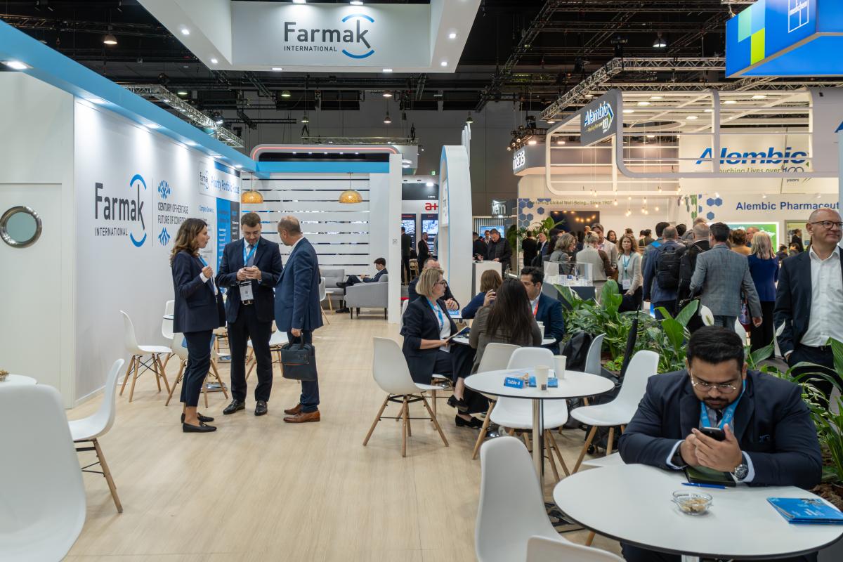 Farmak International представив ін'єкційні ліки на світовій фармацевтичній виставці Farmak International представив ін'єкційні ліки на світовій фармацевтичній виставці