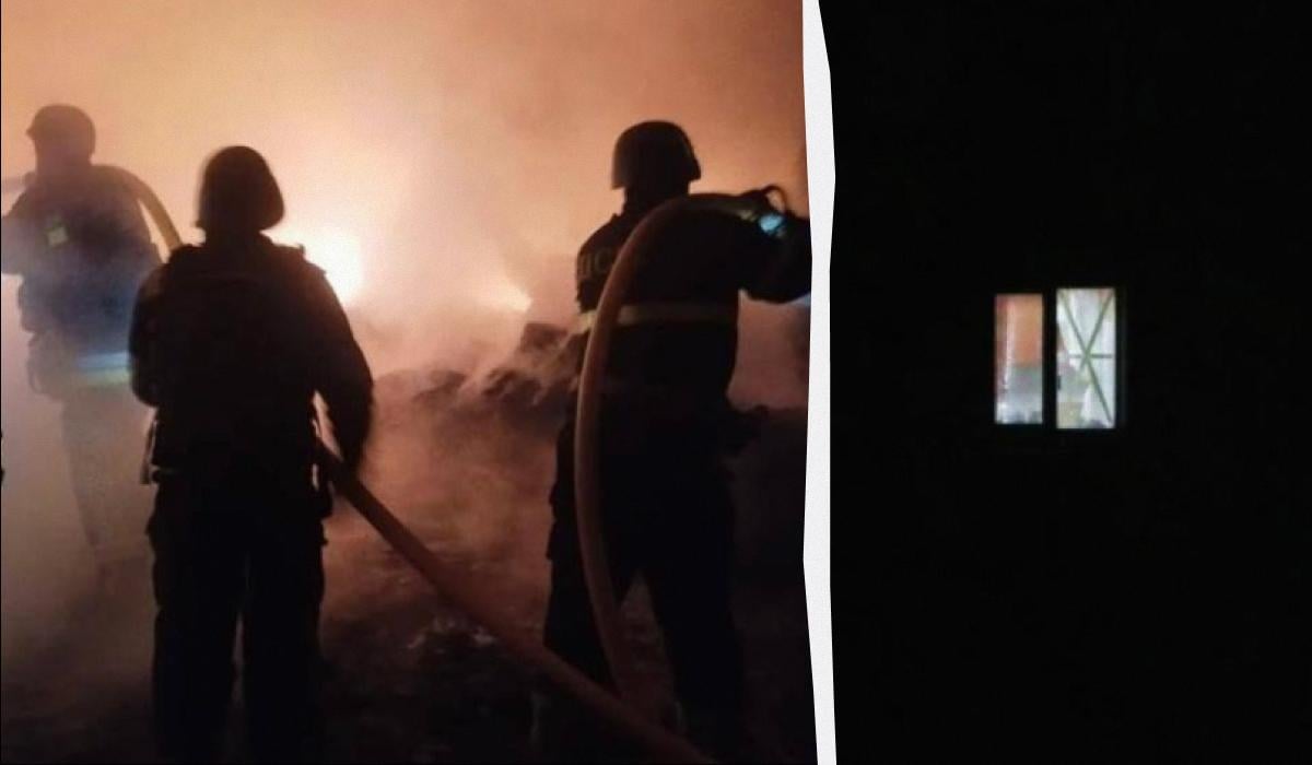 коллаж УНИАН, фото ГСЧС Киевщины, УНИАН