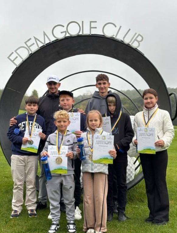 В Україні зростає нове покоління гольфістів: як формується система дитячого та юніорського спорту