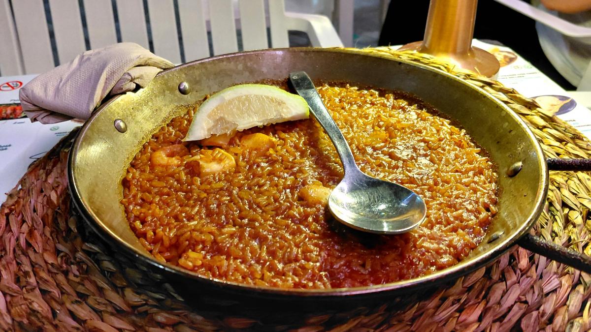 Вариация паэльи в Аликанте / фото Марина Григоренко