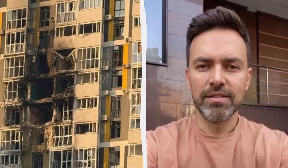 Известный ведущий показал ужасные кадры 'прилета' в его ЖК (фото) Известный ведущий показал ужасные кадры 'прилета' в его ЖК (фото)