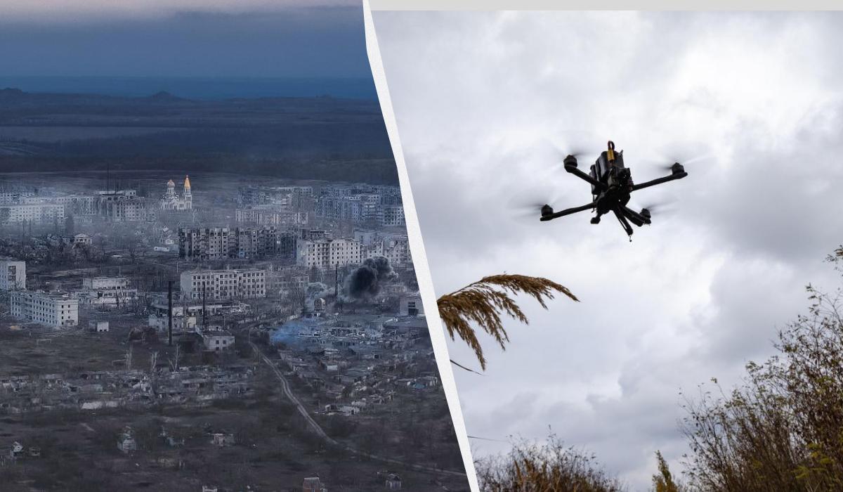 Українські бійці використовують тандем наземних і повітряних безпілотників / Колаж УНІАН, фото 56 окрема мотопіхотна Маріупольська бригада, фото ua.depositphotos.com Українські бійці використовують тандем наземних і повітряних безпілотників / Колаж УНІАН, фото 56 окрема мотопіхотна Маріупольська бригада, фото ua.depositphotos.com