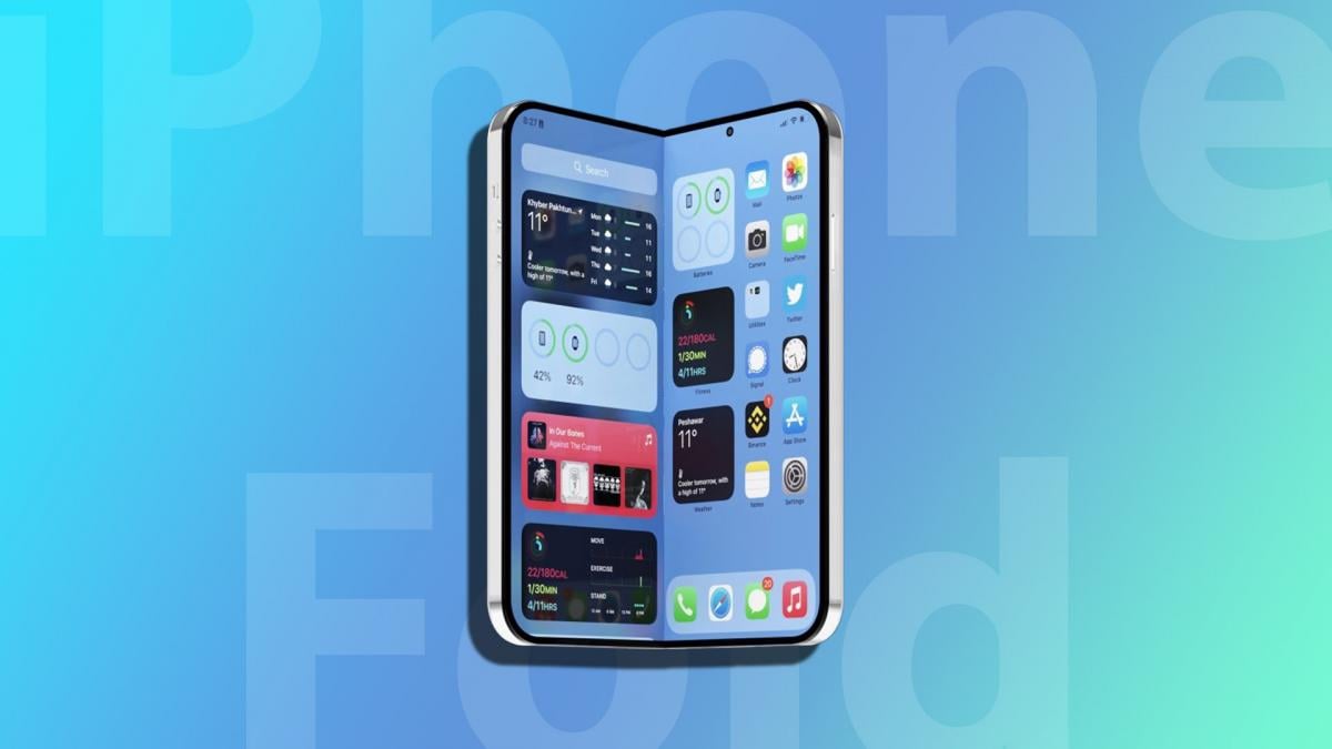 iPhone Fold получит огромную батарею в 5800 мАч / Фото - скриншот iPhone Fold получит огромную батарею в 5800 мАч / Фото - скриншот