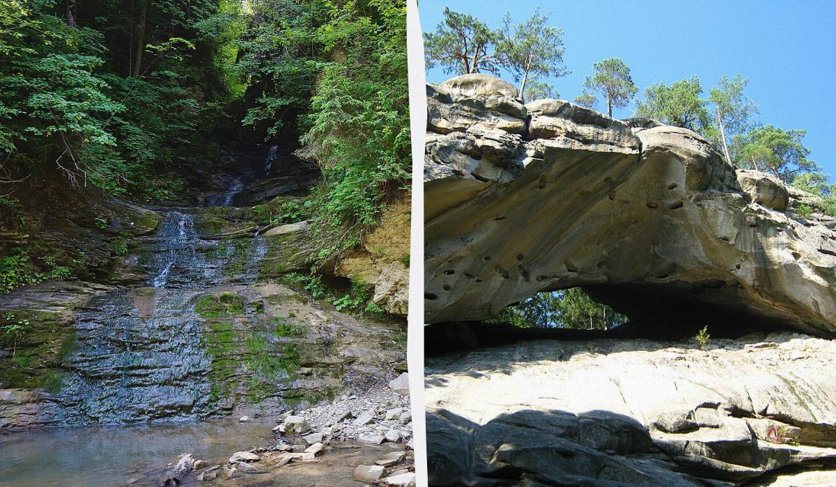 Nuovo itinerario di 12 km tra le Cascate Smugarski e l'Occhio di Sokolino in Bukovyna