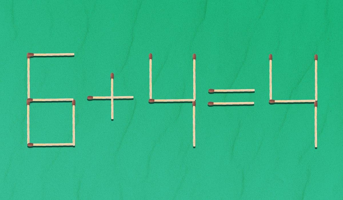 головоломка со спичками головоломка со спичками