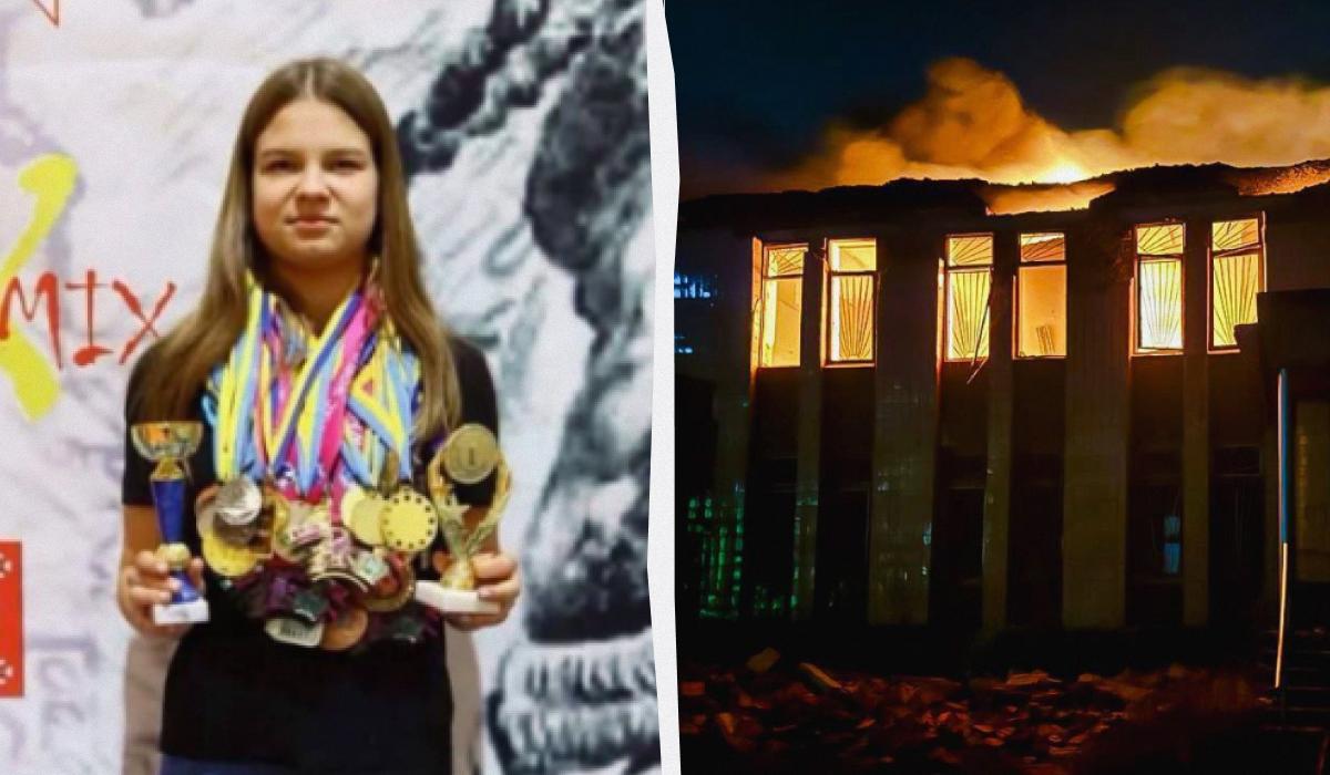 Giovane campionessa ucraina di kickboxing muore a Kharkiv a causa di un impatto balistico.