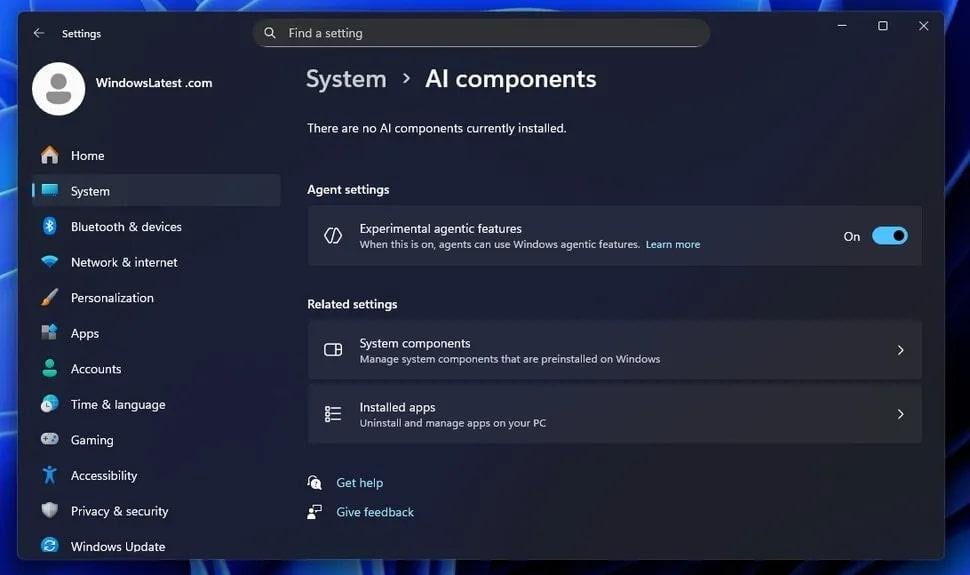 У Windows 11 з'явився експериментальний ШІ-режим: це бот, який зможе керувати ПК