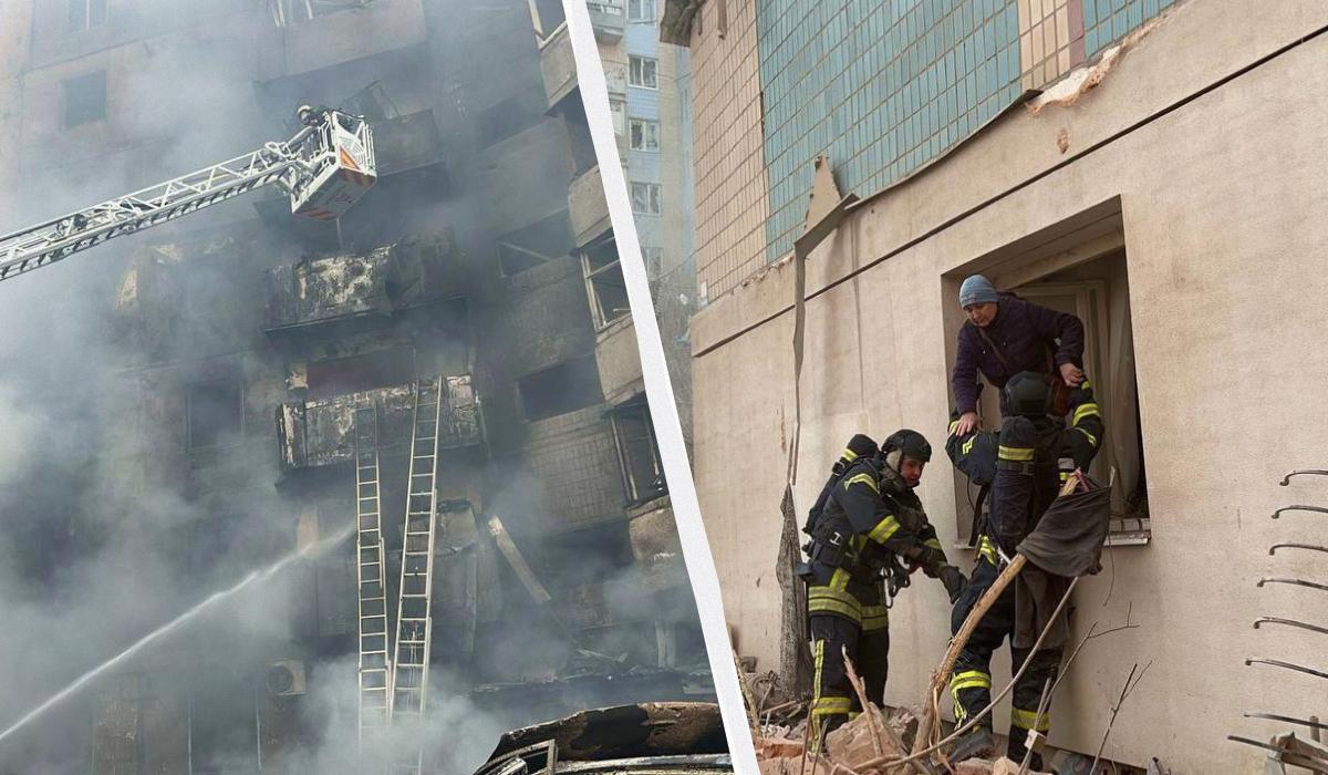 Dieci morti a Ternopil dopo l’attacco russo: edifici danneggiati e possibili persone intrappolate