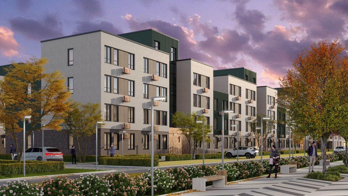 Для переселенців з Бахмуту збудуть сталеве житло на Рівненщині за проектом Метінвесту Ахметова