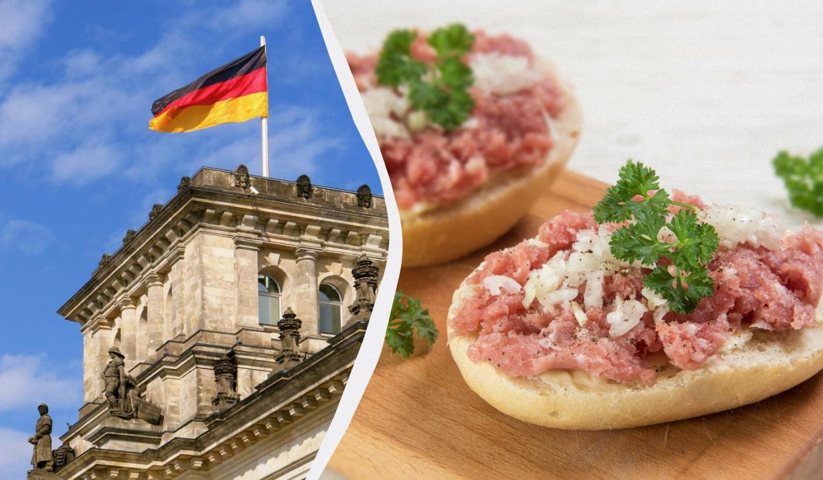 почему немцы едят сырое мясо