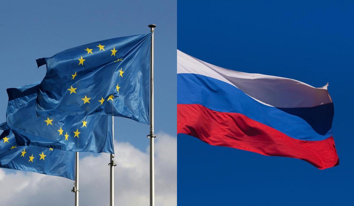 Загальний обсяг "інвестицій" в економіку Росії з боку ЄС складає 311 млрд євро / Колаж: УНІАН, фото: Reuters, ua.depositphotos.com