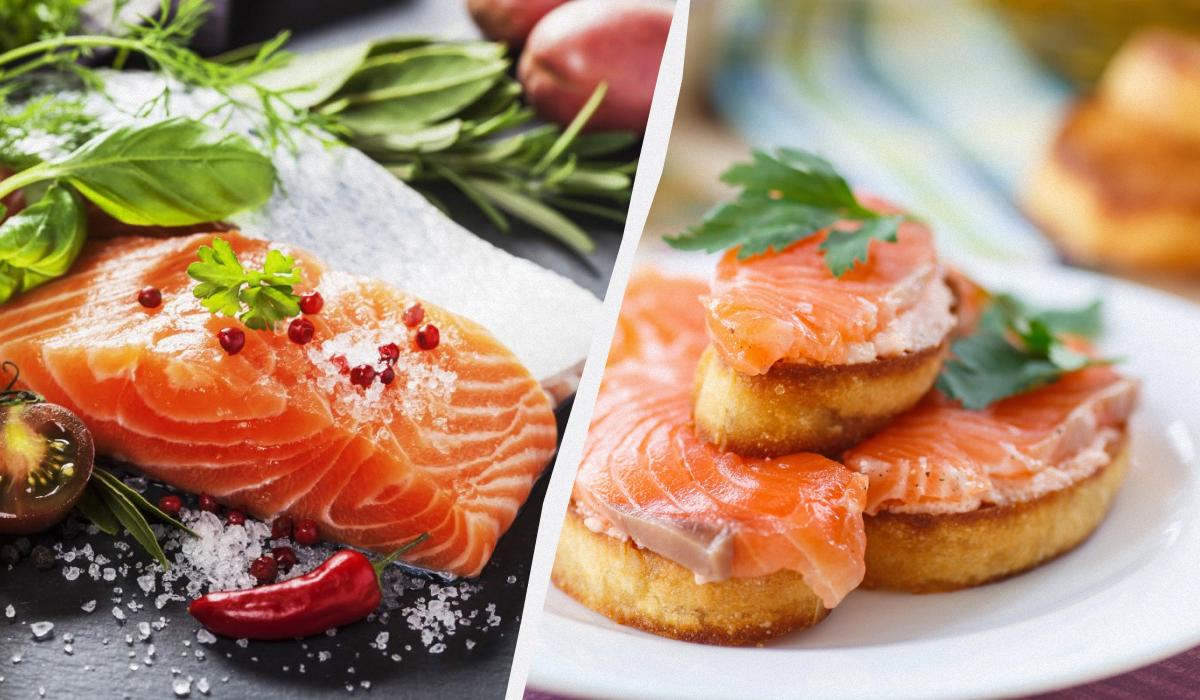 як правильно нарізати червону рибу на бутерброди