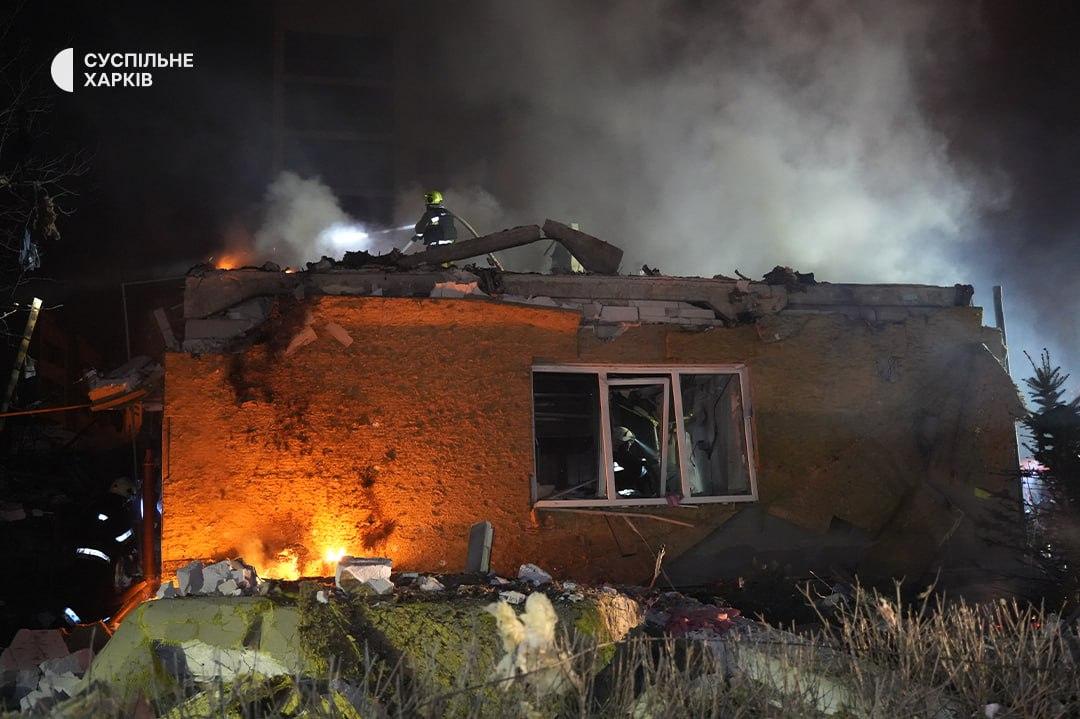 Наслідки атаки РФ по Харкову / Фото: t.me/suspilne_kharkiv