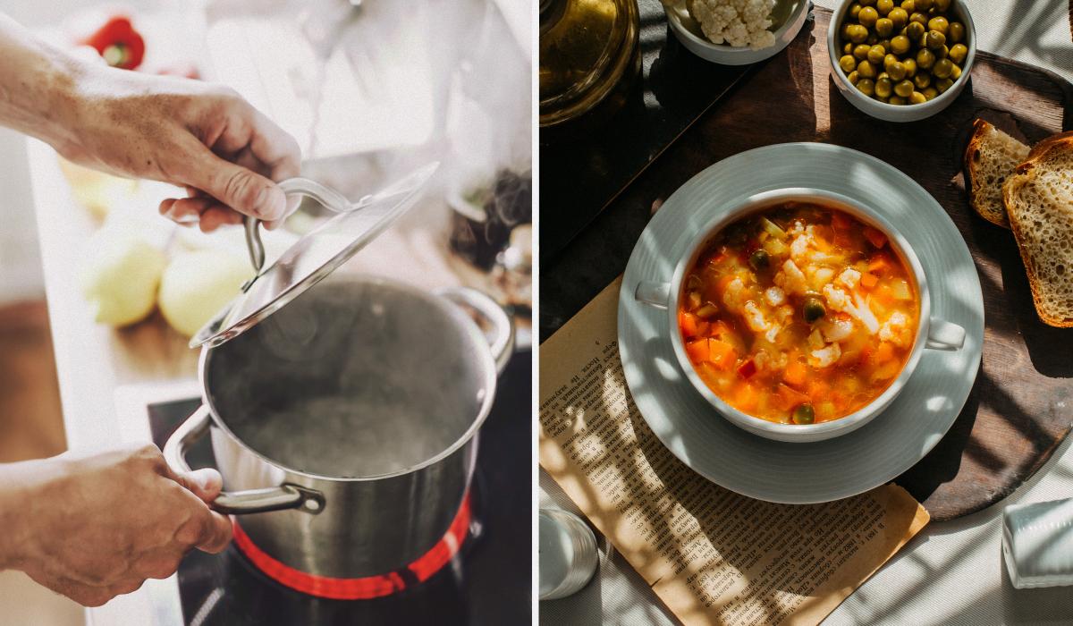 Perché cuocere la zuppa senza coperchio: effetti sul sapore e sulla consistenza