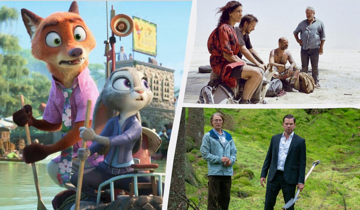 Кадры из фильмов "Зоотрополис 2", "Сират" и "Последний викинг" / коллаж УНИАН, скриншоты