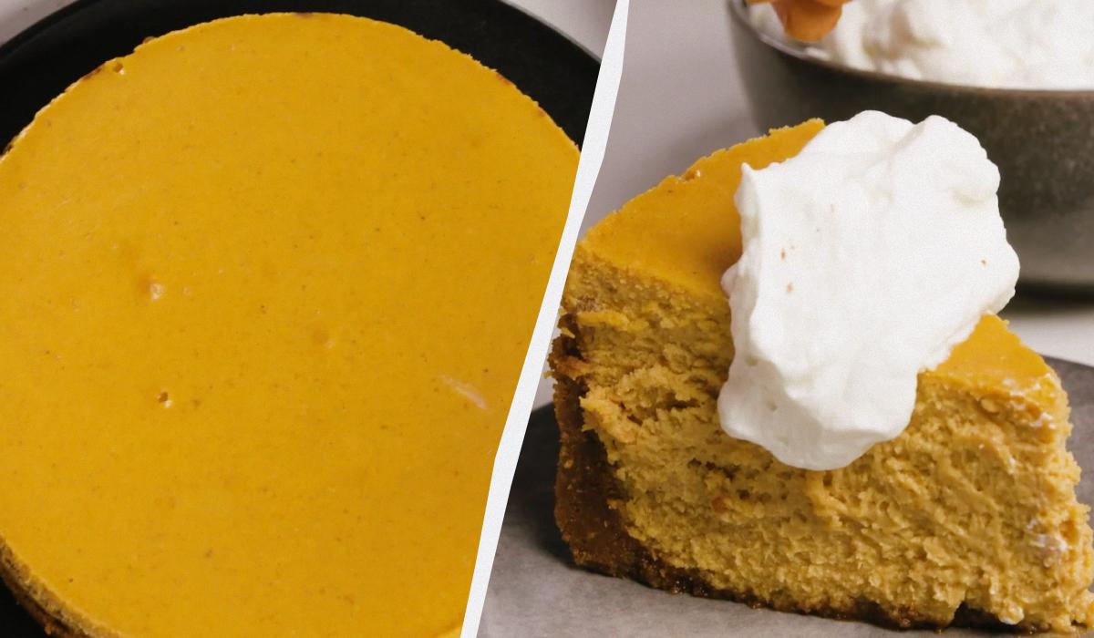 рецепт гарбузовий чізкейк