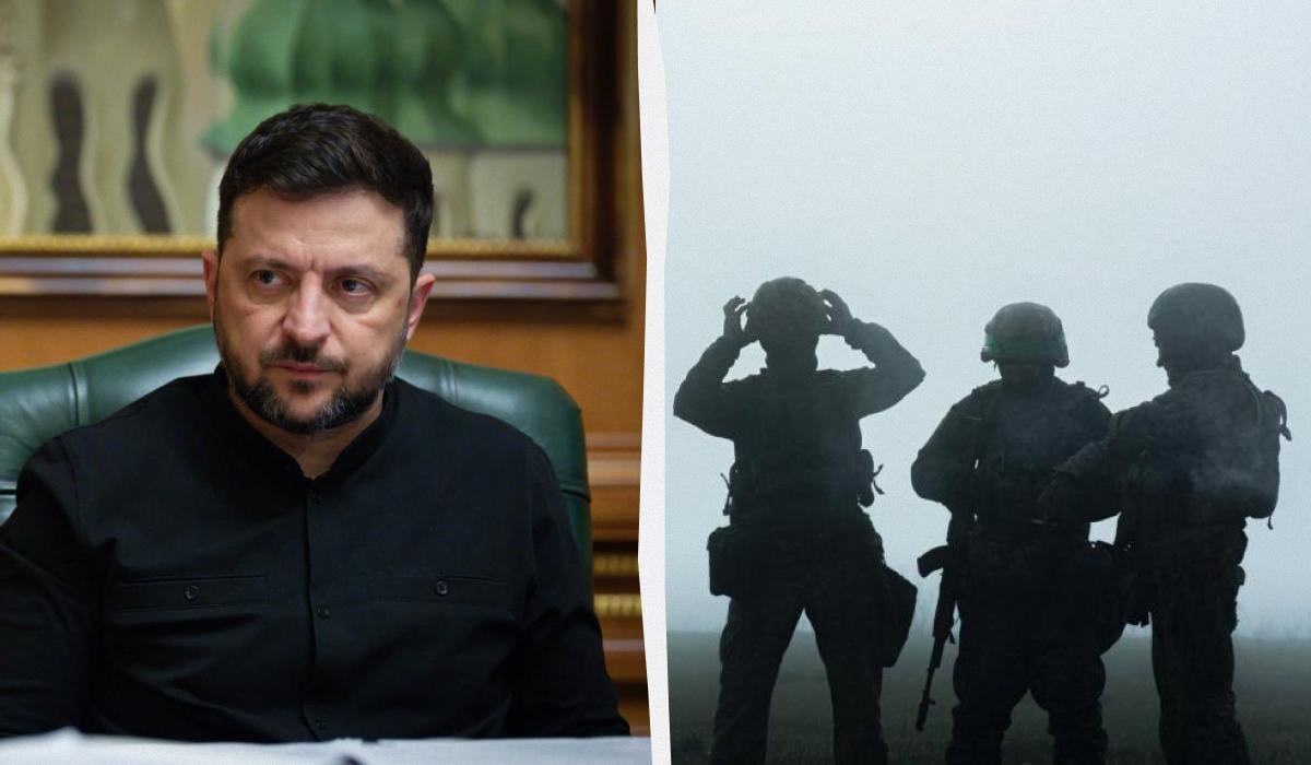 колаж УНІАН, фото Telegram/@V_Zelenskiy_official, 93 ОМБр Холодний Яр