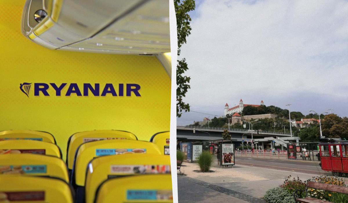 Ryanair додає 10 нових маршрутів із Братислави / колаж УНІАН, фото ua.depositphotos.com, Марина Григоренко