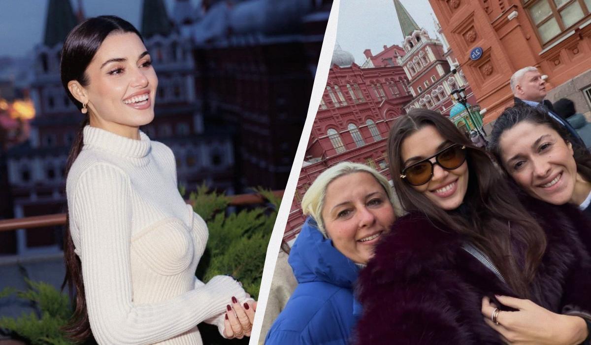 Популярная турецкая актриса отпраздновала день рождения в Москве/ коллаж УНИАН, фото instagram.com/handemiyy Популярная турецкая актриса отпраздновала день рождения в Москве/ коллаж УНИАН, фото instagram.com/handemiyy