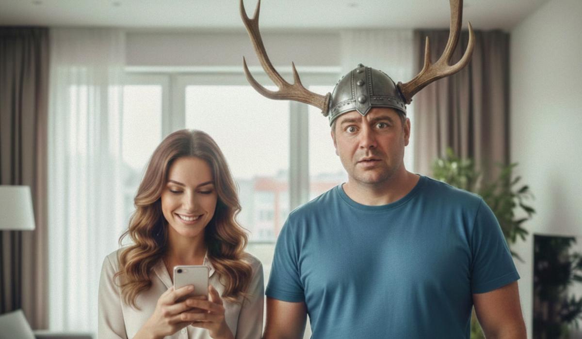 Откуда появилась фраза "наставить рога" в контексте измен / изображение сгенерировано искусственным интеллектом Откуда появилась фраза "наставить рога" в контексте измен / изображение сгенерировано искусственным интеллектом