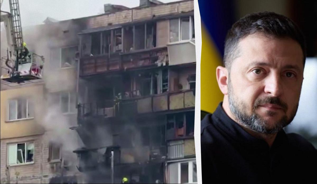 Zelensky denuncia l’attacco russo a Vyshhorod e chiama la fine della guerra