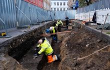 Посеред міста знайшли 900-річні поховання перших данських християн (фото)